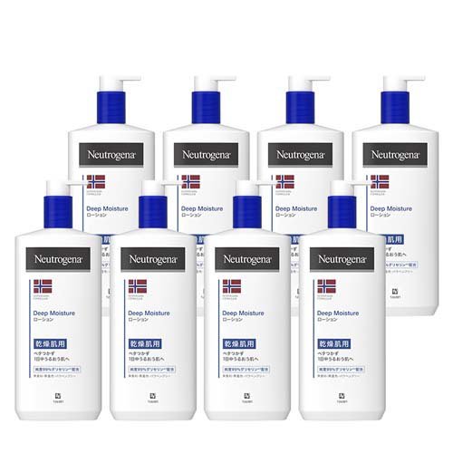 ニュートロジーナ ノルウェーフォーミュラ ディープモイスチャー ボディミルク(450ml*8個セット)[ボディケア その他]
