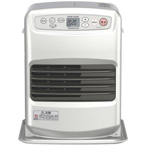 ダイニチ 石油ファンヒーター Sタイプ 3.5Lタンク ライトシルバー FW-25S6-S(1台)[石油ファンヒーター]