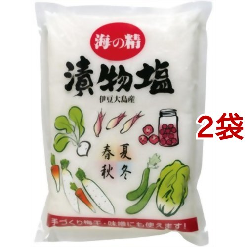 海の精 漬物塩(1.5kg*2袋セット)[塩]