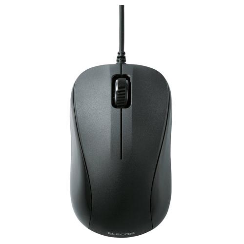エレコム マウス 有線 3ボタン 光学式 Sサイズ 小型 EU RoHS指令準拠 M-K5URBK／RS(5個セット)[情報家電　その他]_1