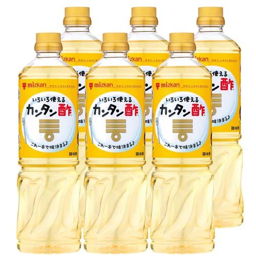 ミツカン カンタン酢(1L*6本セット)[食酢]の通販はau PAY マーケット - 爽快ドラッグ | au PAY マーケット－通販サイト