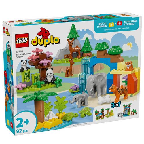 レゴ(LEGO) デュプロ デュプロのまち 3in1 どうぶつのかぞく 10446(1個)[ベビー玩具・赤ちゃんおもちゃ その他]