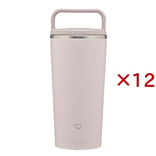 象印 ステンレスキャリータンブラー 300ml シアーグレー SX-JS30-HM(12セット)[水筒]