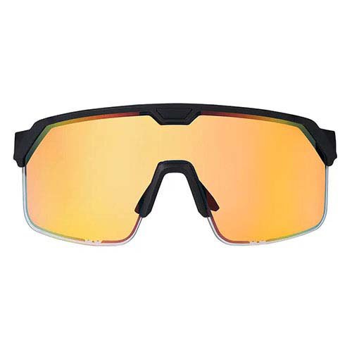 Chamelo スライド式調光サングラス The shield ブラック×オレンジ Theshield-BKOR(1個入)[眼鏡 老眼鏡 その他]