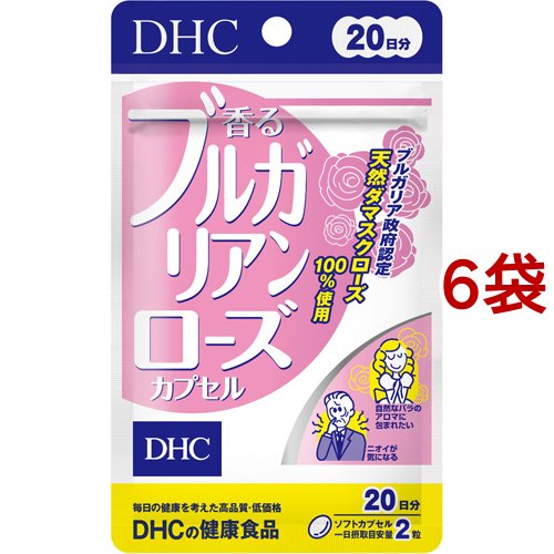 DHC 香るブルガリアンローズ 20日分(40粒*6袋セット)[ビューティーサプリメント その他]の通販は