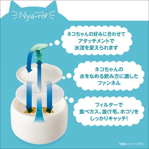 ピュアクリスタル ニャーロ 猫用 オフホワイト(8セット)[ペットの雑貨・ケアグッズ]_2