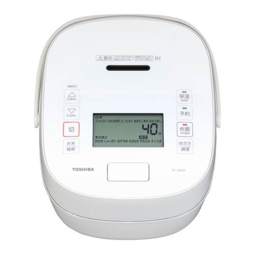 東芝 真空圧力IH 炊飯器 RC-10VSV(W)(1台)[炊飯器]
