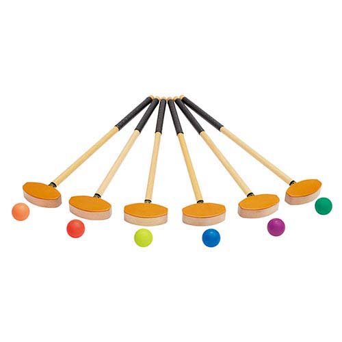 HATACHI(ハタチ) グラウンドゴルフ チームセット ジュニア 両打者用 BH1122(1セット)[ゴルフ]の通販は