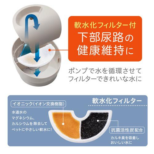 ピュアクリスタル ミューティー 950ml 犬用 ムーングレー(8セット)[ペットの雑貨・ケアグッズ]_3