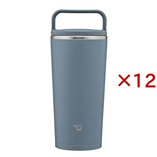 象印 ステンレスキャリータンブラー 300ml アーバンブルー SX-JS30-AM(12セット)[水筒]