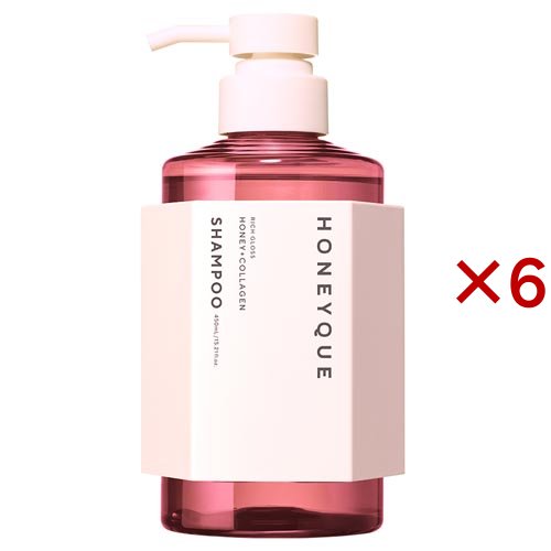ハニーク リッチグロス シャンプー シャイニー(450ml×6セット)[シャンプー その他]