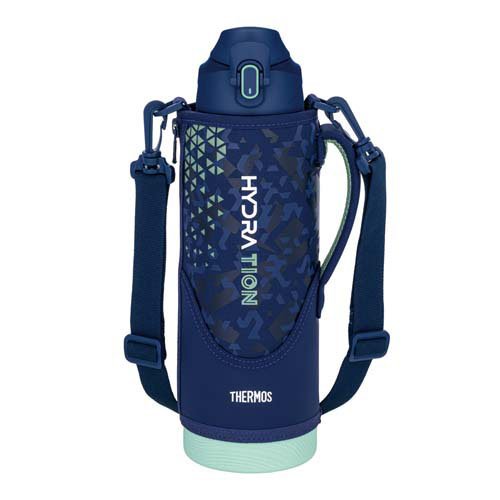 サーモス 真空断熱スポーツボトル 1.5L ネイビーミント FJS-1500F NVMT(1個)[水筒]の通販は 4,636円