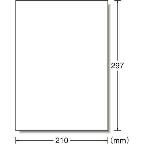 エーワン ラベルシール 1面 ノーカット 31151(1000シート×2セット)[文房具 その他]_1