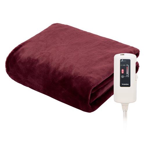 YCB-PF60E(R) プレミアムフェイクファー電気掛敷毛布(1枚)[電気毛布・ひざ掛け]
