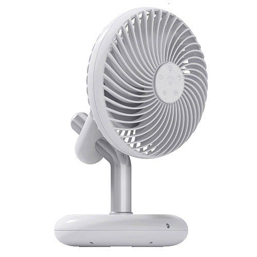 WINTECH ポータブルデスクトップファン リモコン付き ホワイト DF-241RC(1個)[扇風機] 4,928円