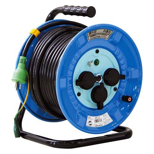 日動 電工ドラム 100V 防雨防塵型 アース付 15A 30m NPW-E33(1個)[生活用品 その他] 18,315円
