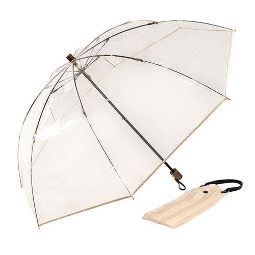 ホワイトローズ アメマチ58 折りたたみのビニール傘 ゴールド WhiteROSE-99564(1個)[日用品 その他]