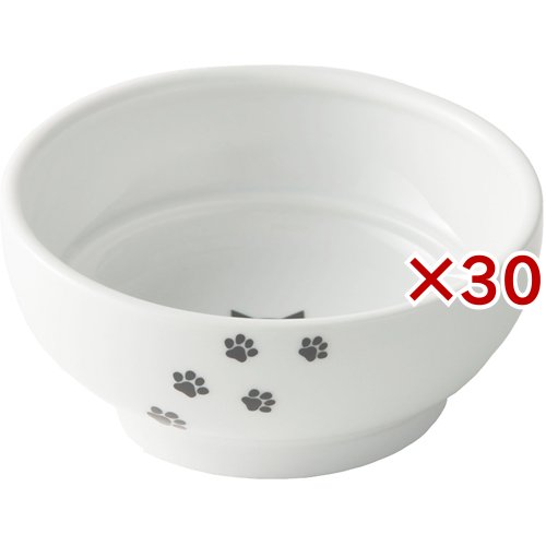 猫壱 ハッピーダイニング フードボウル 猫柄(30セット)[ペットの雑貨・ケアグッズ]