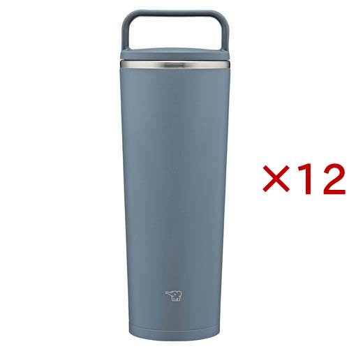 象印 ステンレスキャリータンブラー 400ml アーバンブルー SX-JS40-AM(12セット)[水筒]