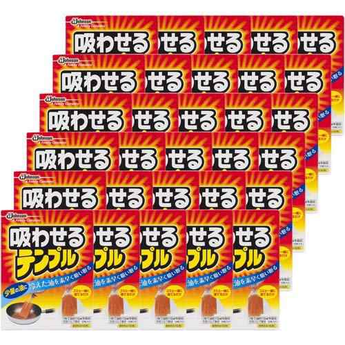 吸わせるテンプル 油凝固剤(廃油凝固剤)(10枚入*30箱セット)[油処理]の通販は 6,494円