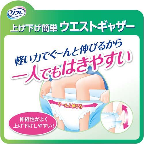 リフレ はくパンツ 軽やかなうす型 お得用パック L(30枚入*3袋セット)[大人紙おむつ パンツ]の通販は
