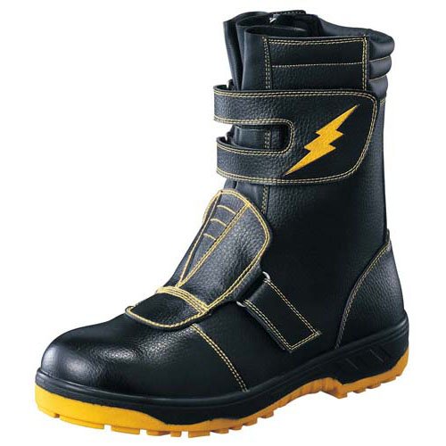 キャプテンプロセフティー3 鉄製先芯 キャプテンスタッグ ブラック 26.5cm(1足)[防災用品 その他]