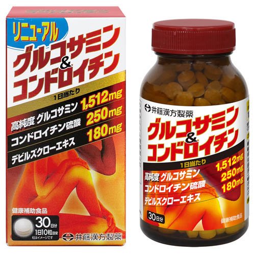 グルコサミン＆コンドロイチン 30日分(300粒入×6セット(1粒300mg