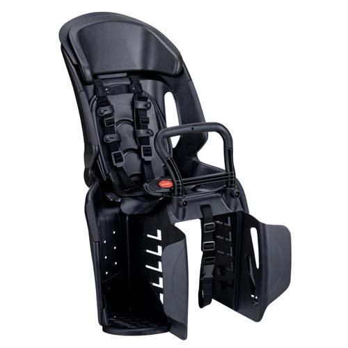 自転車用チャイルドシート ブラック・ブラック RBC-011DX5(1台)[セーフティグッズ その他]