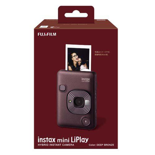 富士フイルム チェキ instax mini LiPlay BRONZE(1台)[映像関連　その他]