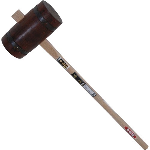 千吉 金 掛矢 鉄輪巻 120mm(1本)[園芸用資材・雑品]