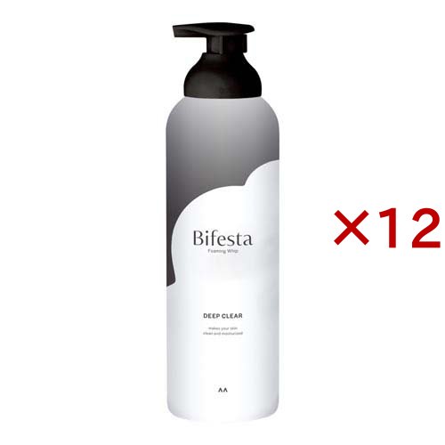 ビフェスタ 泡洗顔 ディープクリア(200g×12セット)[洗顔フォーム]