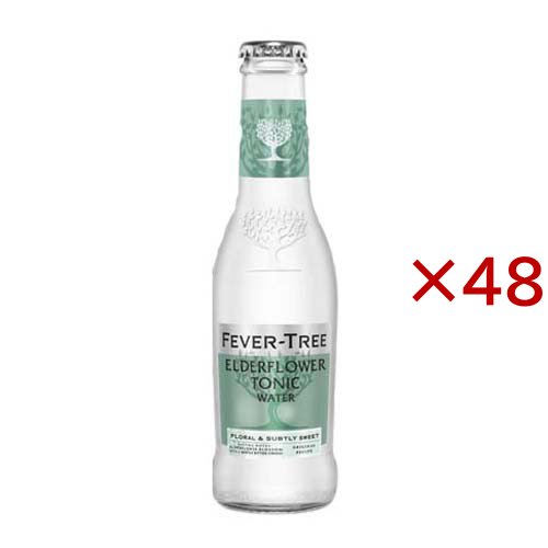 フィーバーツリーエルダーフラワートニックウォーター(24本入×2セット(1本200ml))[炭酸飲料]