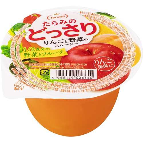 たらみのどっさり りんごと野菜のスムージー 230g 6個入 ゼリー の通販はau Pay マーケット 爽快ドラッグ たらみのどっさり りんごと野菜のスムージー 230g 6個入 ゼリー の通販はau Pay マーケット 爽快ドラッグ