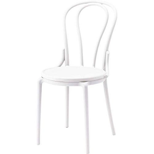 東谷 チェア ホワイト PC-987WH(1個)[椅子]