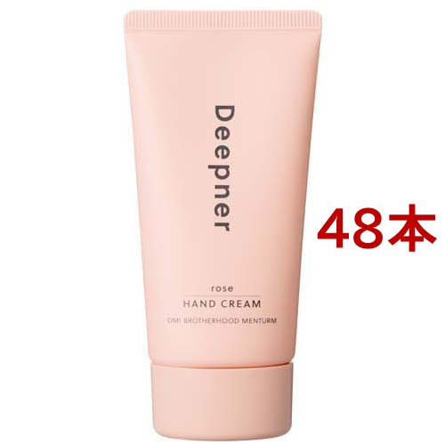 メンターム ディープナーハンド ローズ(40g*48本セット)[ハンドクリーム チューブタイプ]