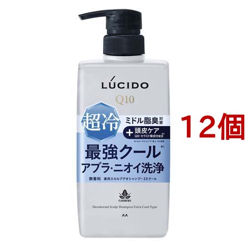 ルシード 薬用スカルプデオシャンプー EXクールタイプ(450ml*12個セット)[フケ・かゆみ・スカルプケアシャンプー]の通販はその他石けん・ボディソープ