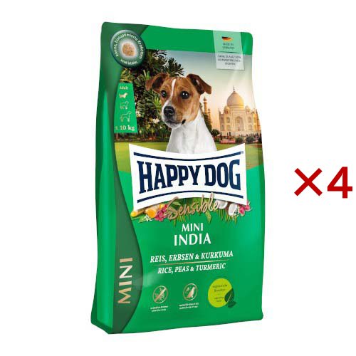 ハッピードッグ ミニセンシブル ミニ インディア(800g×4セット)[ドッグフード(ドライフード)]の通販は 9,315円