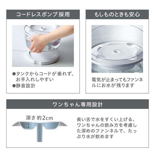ピュアクリスタル グラッシーR 1.5L 犬用(8セット)[ペットの雑貨・ケアグッズ]_2