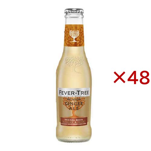 フィーバーツリープレミアムジンジャーエール(24本入×2セット(1本200ml))[炭酸飲料]
