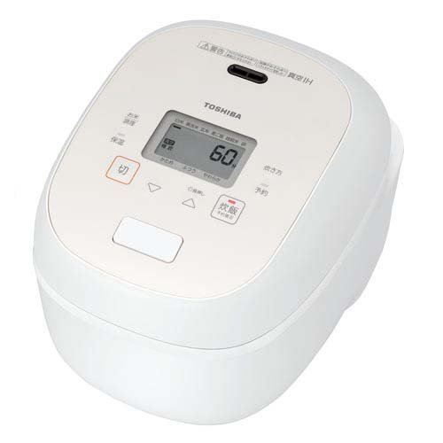 東芝 真空IHジャー炊飯器 炎匠炊き 5.5合 RC-10RWA(W)(1台)[炊飯器]