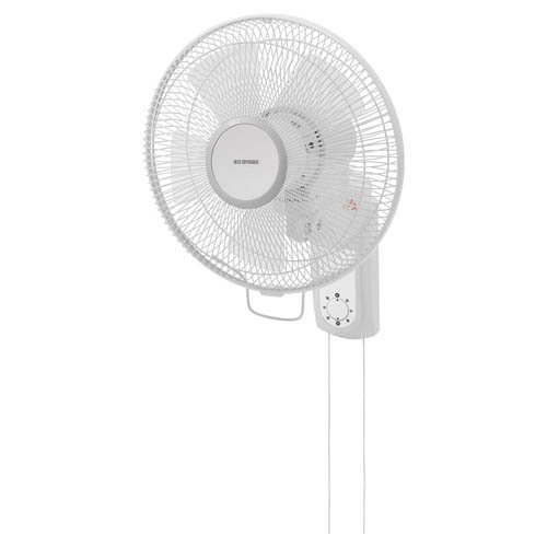 壁掛け扇風機 メカ式 切替ひも 左右首振り WFM-306 ホワイト(1台)[扇風機]