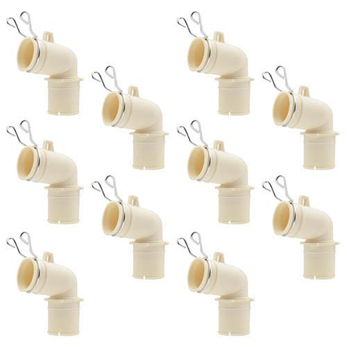 カクダイ GAONA(ガオナ) これエエやん 洗濯機排水トラップ用エルボ GA-LF046(10個入)[洗濯用品 その他]の通販は