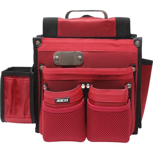 藤原産業 SK11 匠 仮枠大工釘袋 レッド SC-11(1コ入)[DIY その他]