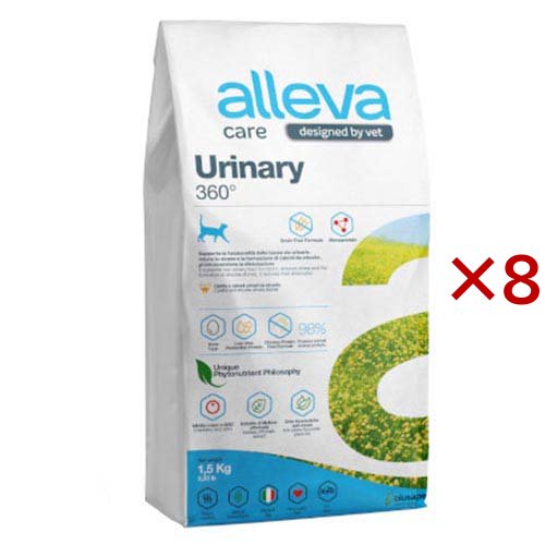 アレヴァケア 下部尿路ケア360度 猫用(1.5kg×8セット)[猫用特別療法食]の通販は
