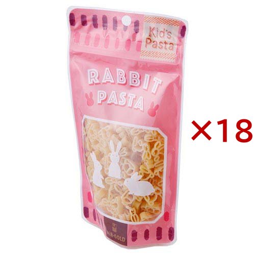 アルボ・ゴルド キッズパスタ ラビット(70g×18セット)[パスタ]