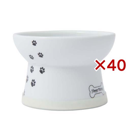 犬用 脚付フードボウル S(40セット)[ペットの雑貨・ケアグッズ]