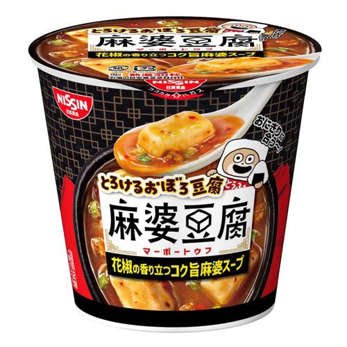 とろけるおぼろ豆腐 麻婆豆腐スープ ケース(15g×6食入)[カップ麺]