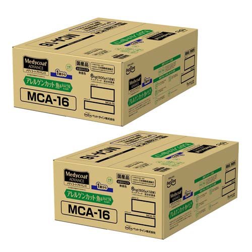 メディコート アドバンス アレルゲンカット 魚＆えんどう豆たんぱく 1歳から(12袋入×2セット(1袋500g))[ドッグフード(ドライフード)]の通販は 11,689円