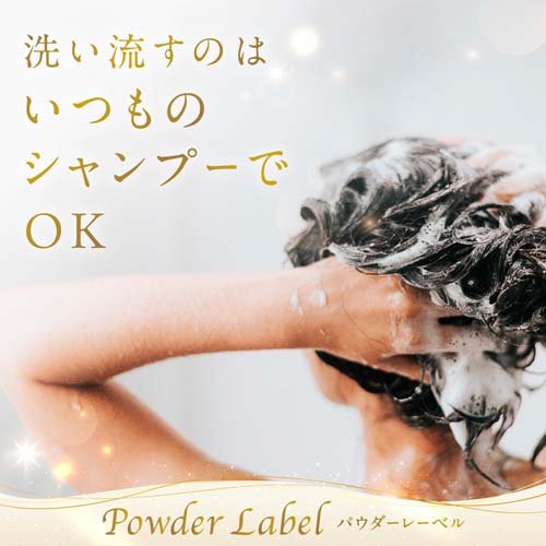 パウダーレーベル ダークブラウン ヘアファンデーション(4g×4セット