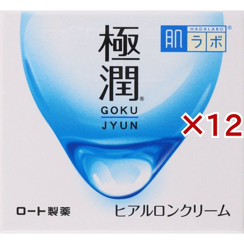 肌研(ハダラボ) 極潤 ヒアルロンクリーム(50g×12セット)[保湿クリーム]